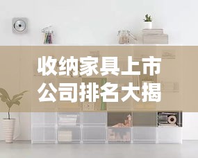 收纳家具上市公司排名大揭秘！