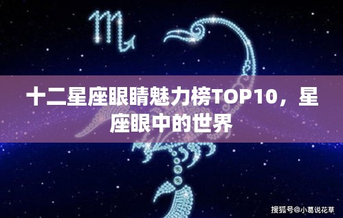 十二星座眼睛魅力榜TOP10，星座眼中的世界