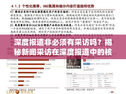 深度报道非必须有采访吗？揭秘新闻采访在深度报道中的核心地位