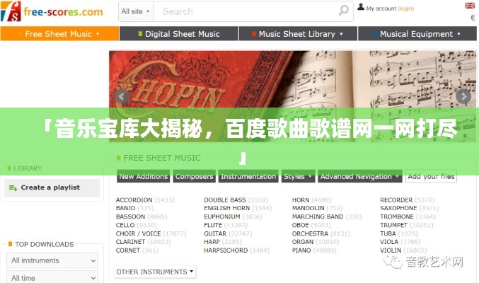 「音乐宝库大揭秘，百度歌曲歌谱网一网打尽」