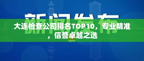 大连检查公司排名TOP10，专业精准，信誉卓越之选